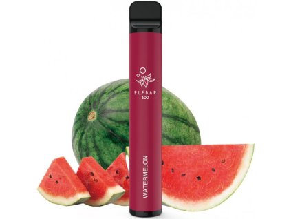 elf bar 600 elektronicka cigareta 20mg watermelon