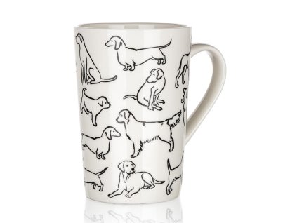 hrnek 450ml DOGS keramický