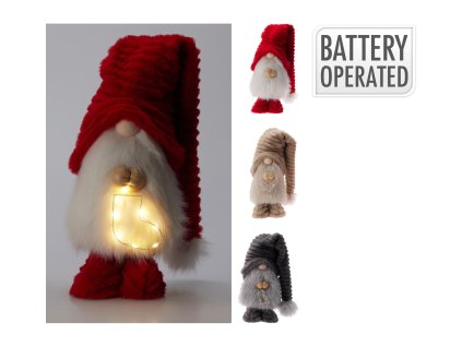 dekorace SKŘÍTEK 65cm LED mix