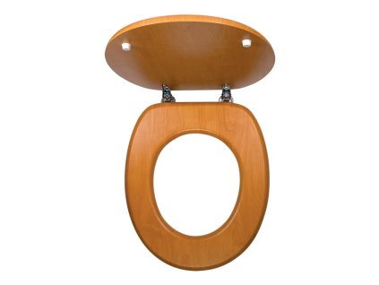 sedátko WC OŘECH sv., dýhovaná MDF