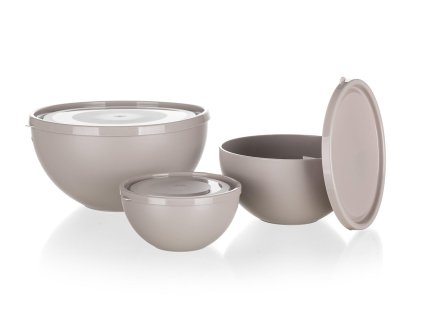 miska s víkem sada 3díl.(0.2,0.5,1.2l) PH LATTE CULINARIA