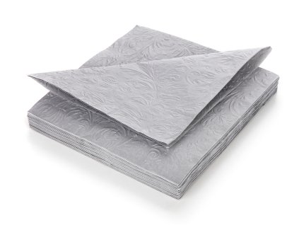 ubrousky 33x33cm reliéf ŠE 3vrstvé (20ks)