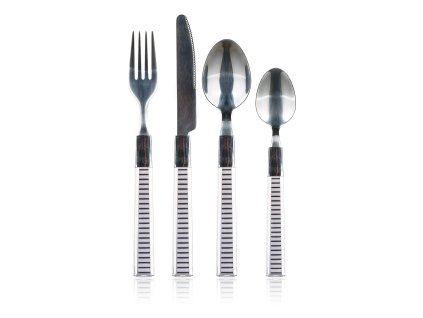 příbor LINES nerez, PH rukojeť sada 24díl.