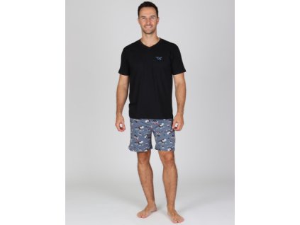 Pánské krátké pyžamo P SANDER (Velikost M)