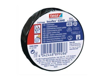 páska elektr. 15mmx10m ČER TESA