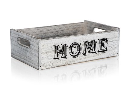 krabička dekorační HOME 29x18x9cm