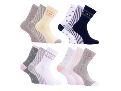 34433 (3 páry) (Barva mix)