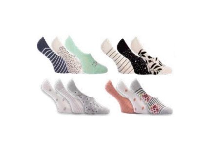 39941 (3 páry) (Barva mix)