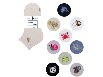 36974 (3 páry) (1 pack) (Barva mix)