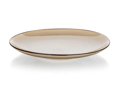 talíř mělký 27cm PALAS keramický KRÉM