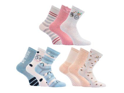 34236 (3 páry) (20 pack) (Barva mix)