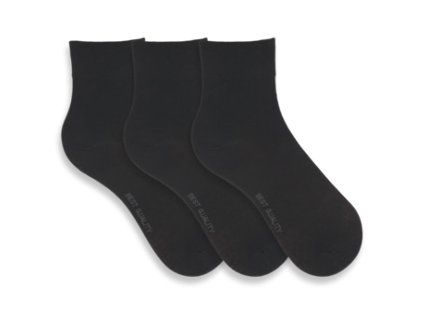 26541 S (3 páry) (20 pack) (Barva černá)
