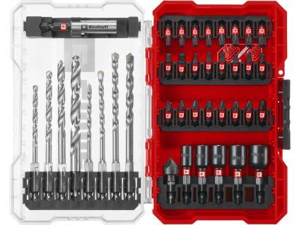 Bit-vrták-matice sada M-CASE Box Uni 39pcs LS