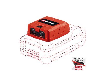 Aku USB adaptér TC-CP 18 Li USB A/C-Solo