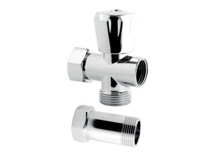 ventil pračkový + mezikus 3/4x3/4x3/4" CF3019