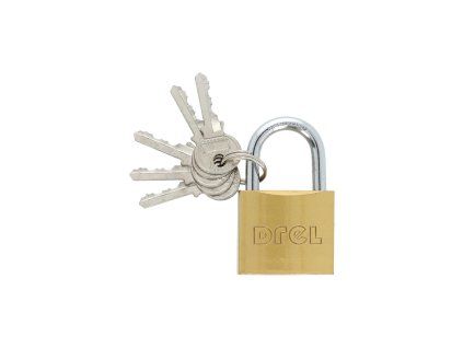 zámek visací 40mm Ms 5kl.