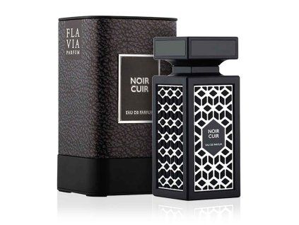 flavia noir cuir