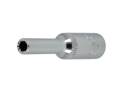 hlavice 1/4" HEX prodloužená 13mm CrV STALCO