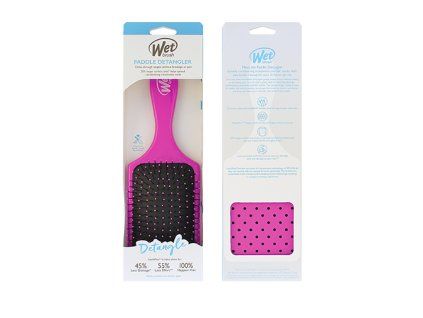 wet brush paddle detangler