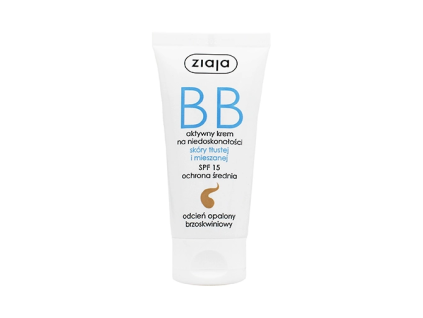 ziaja bb cream oily combination skin