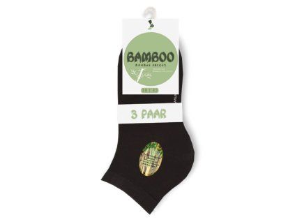 36942 (3 páry) (1 pack) (Barva černá)