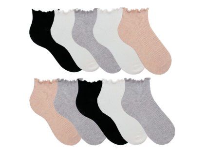 36955 (5 párů) (1 pack) (Barva mix)