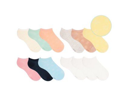 36110 (3 páry) (1 pack) (Barva mix)