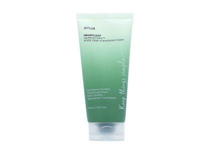anua heartleaf quercetinol pore deep cleansing foam