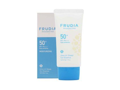 frudia ultra uv shield sun essence