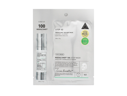 vt cosmetics reedle shot 100 2 step mask