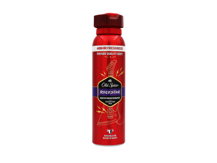 old spice rockstar