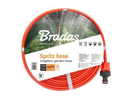 hadice rozstřik.plochá SPRITZ 1/2" 7,5m + spojky