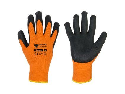 rukavice WINTER FOX LITE 9 latex