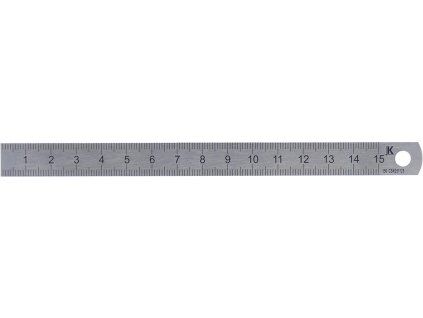 měřítko ocel. 300mm INOX KMITEX