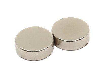 magnet neodymový válec 15x5mm (2ks)