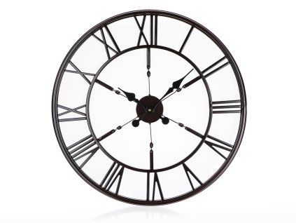 hodiny nástěnné pr.60cm ANTIC BLACK