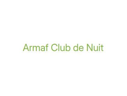 Armaf Club de Nuit
