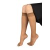 podkolenky NYLON knee-socks 20 DEN / 2 páry (Barva beige, Velikost uni)