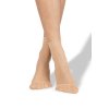 ponožky NYLON socks 20 DEN / 2 páry (Barva beige, Velikost uni)