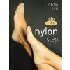 ťapky NYLON step 20 DEN / 2 páry (Barva beige, Velikost uni)