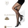 punčochové kalhoty vzorované Eleonora 30 DEN (Barva nero, Velikost M.)