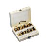 Sada fréz ROUTER BIT SET, 8MM, 12 PCS.