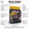 Elite Plant Mass Gainer 2,5kg (Varianta cookies and cream)