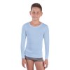 Chlapecký nátělník s dlouhým rukávem PALKO modrý (Velikost 134)