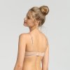 DIM WIREFREE TRIANGLE PADDED BRA - Dámská vyztužená podprsenka bez kostic - tělová (Velikost 70 A)