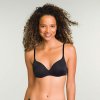 DIM INVISIFREE PUSH UP BRA - Dámská push-up podprsenka bez kostic - černá (Velikost 70 A)