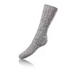 NORWEGIAN STYLE SOCKS - Zimní unisex ponožky - šedá (Velikost 35 - 38)