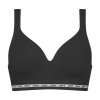 DIM ICONS PADDED SEAMLESS BRA - Dámská vyztužená podprsenka - černá (Velikost 75 A)