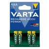 baterie mikrotužková AAA LR03 dobíjecí 800mAh/1000 cyklů (4ks) VARTA
