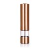 mlýnek na koření elektrický 22cm COPPER akryl+nerez MĚĎ
